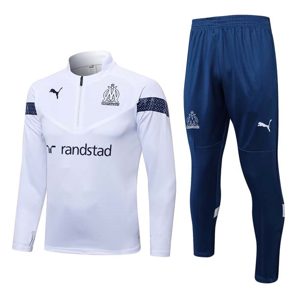 Sudadera De Training Marsella 2023-2024 Blanco